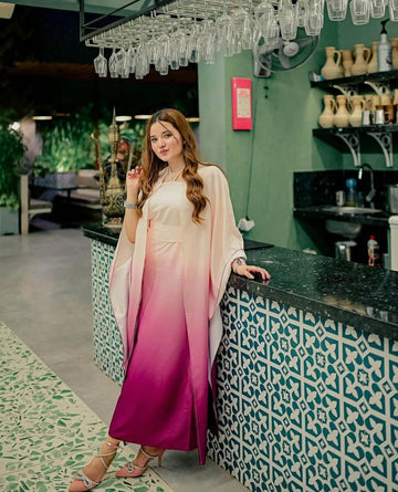 LULUSAR-SHEMOZ SILK 3 PIECE UNSTITCHED DRESS
