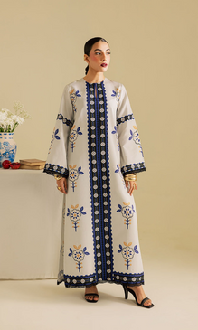 LULUSAR-SHEMOZ SILK 3 PIECE UNSTITCHED DRESS