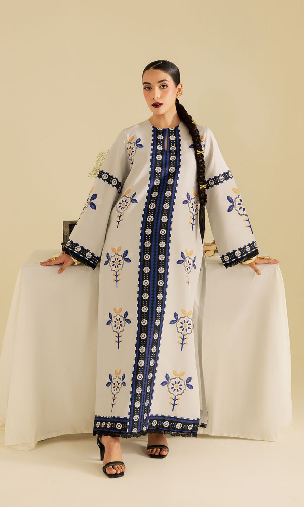 LULUSAR-SHEMOZ SILK 3 PIECE UNSTITCHED DRESS