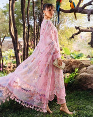Maria.B Butterfly Lawn Embroidered 3 Piece