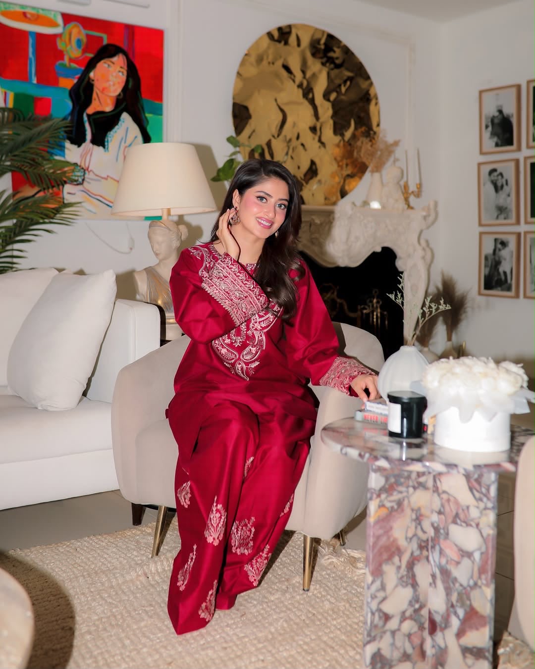 Shemoz Silk Most Beautiful Embroidery 2 Piece