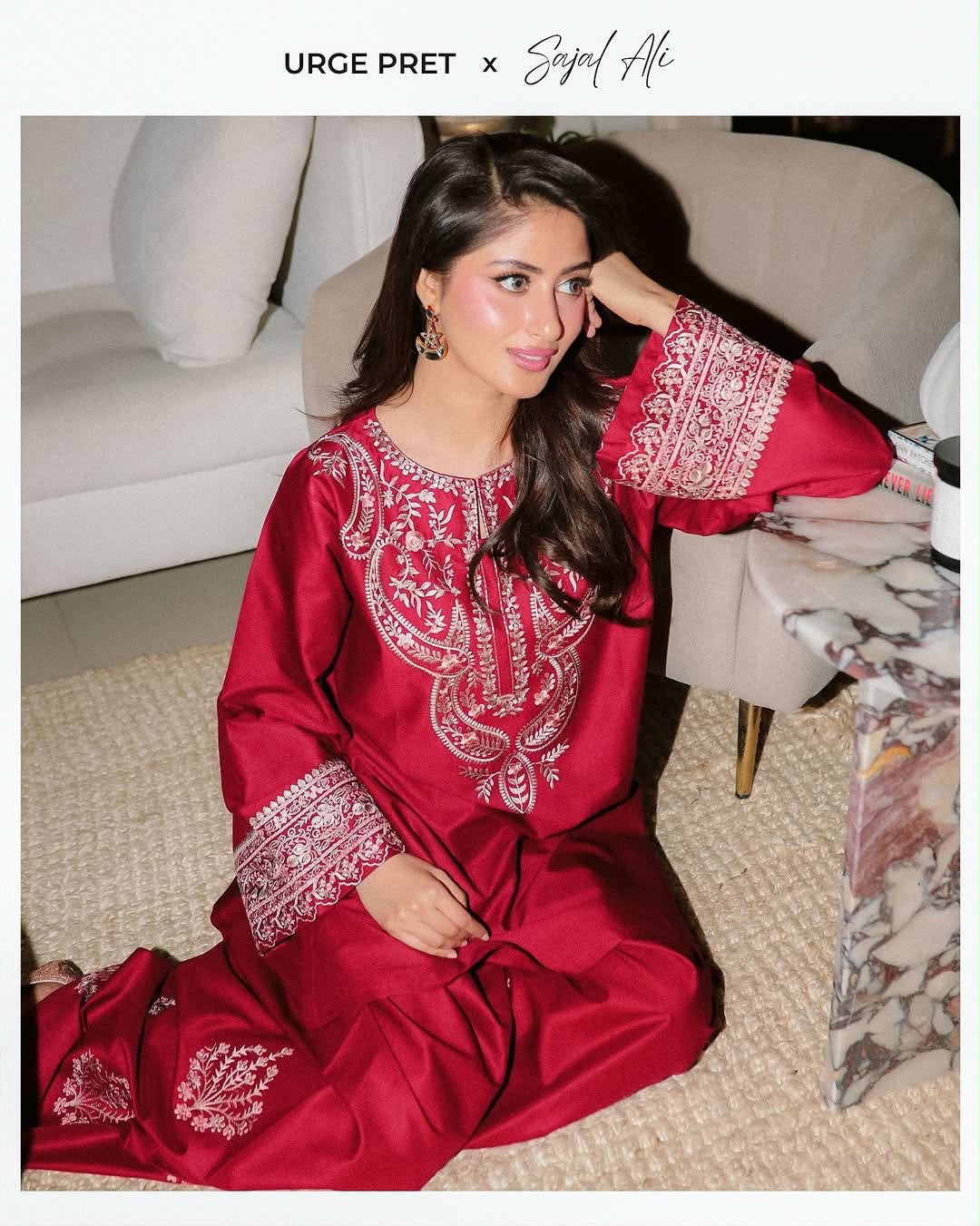 Shemoz Silk Most Beautiful Embroidery 2 Piece