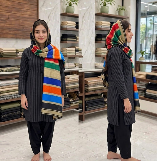 Hope Style Multani Khaddi Sussi 3 Piece Winter Collection