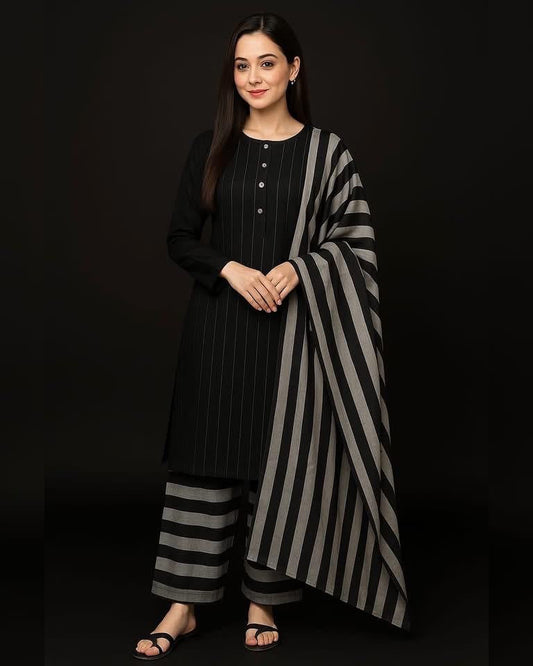 Hope Style Multani Khaddi Sussi 3 Piece Winter Collection