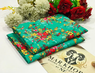 FLORAL COTTON PRINTED 2PC COLLECTION