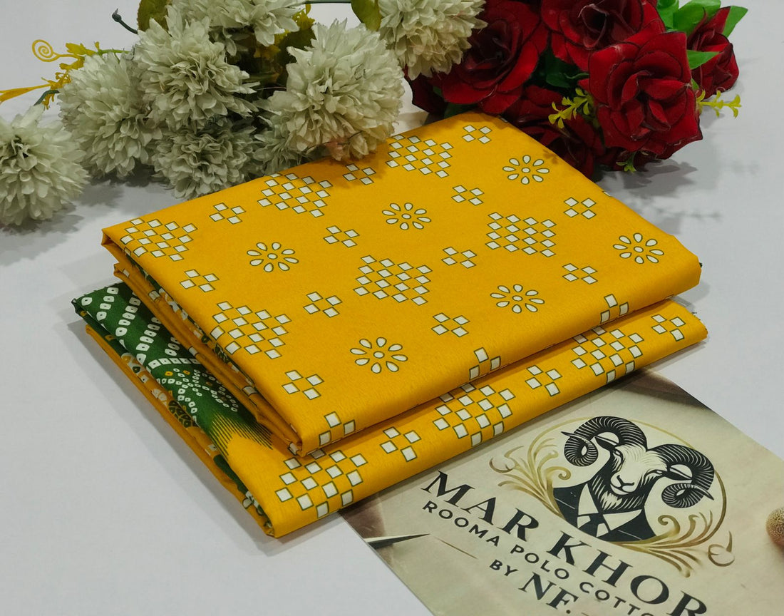 FLORAL COTTON PRINTED 2PC COLLECTION