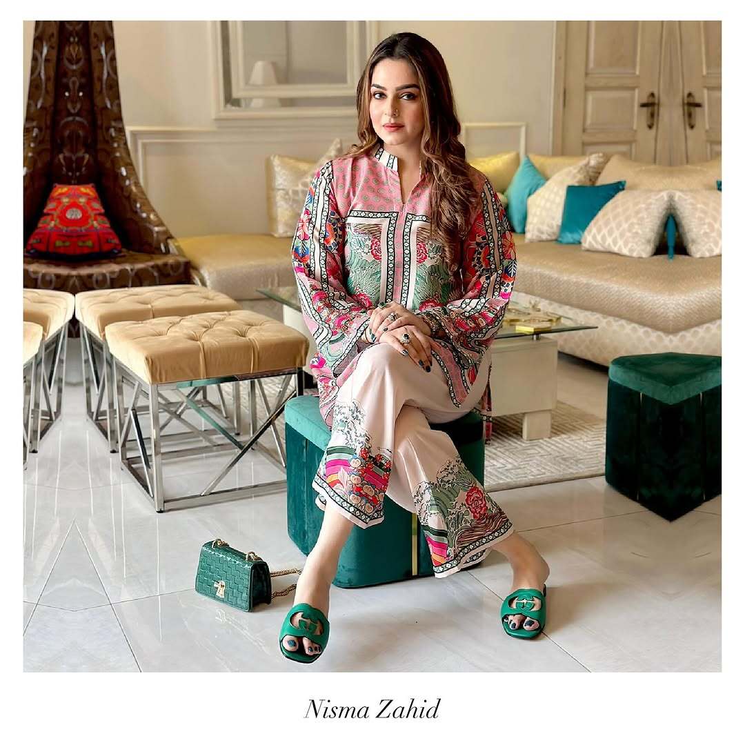 LULUSAR-SHEMOZ SILK 3 PIECE UNSTITCHED DRESS