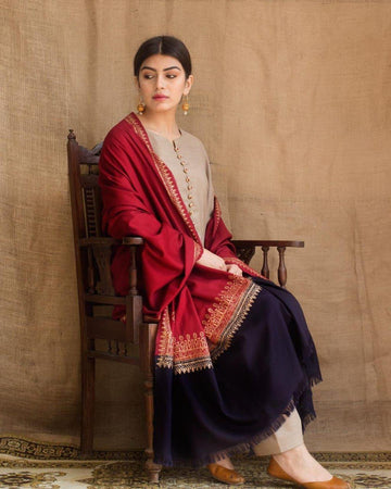 DYOT - MOST HIT EMB DHANAK 3PC UNSTITCHED COLLECTION
