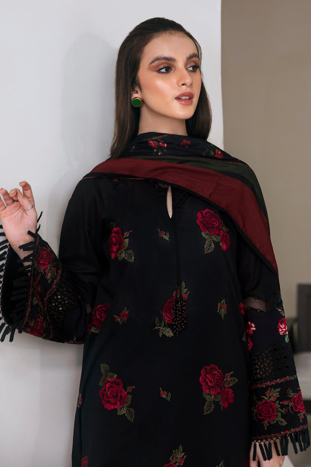 BAROQUE - MOST HIT EMB DHANAK 3PC UNSTITCHED COLLECTION