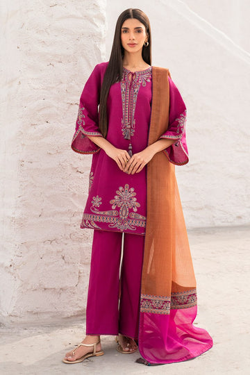 JAZMIN - MOST HIT EMB DHANAK 3PC UNSTITCHED COLLECTION