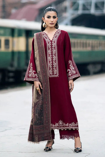 IZEL - MOST HIT EMB DHANAK 3PC UNSTITCHED COLLECTION