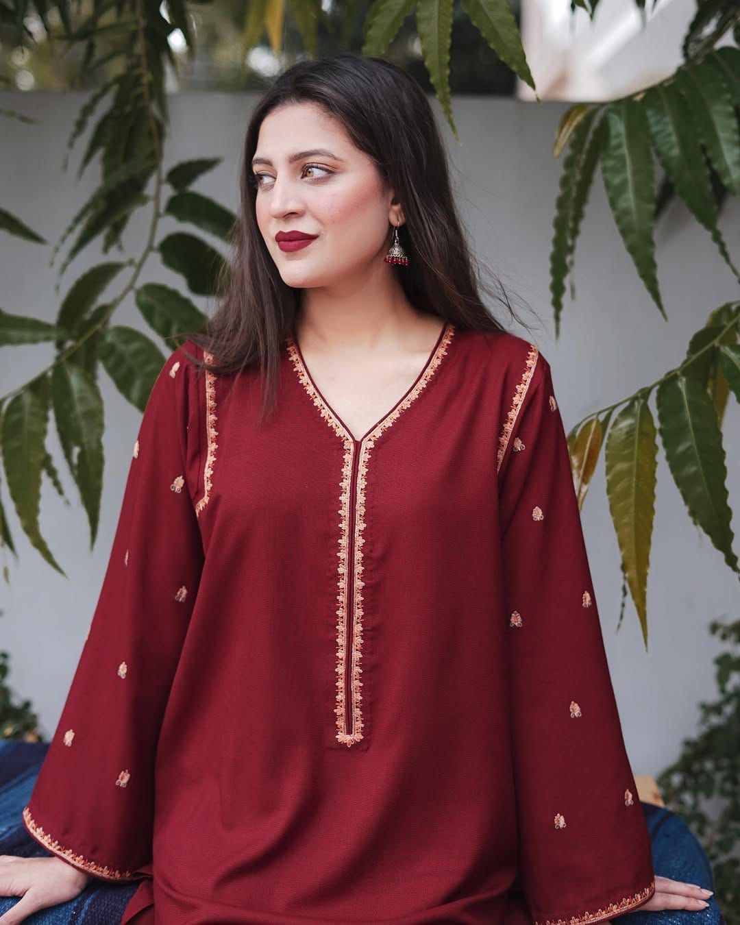 ASLING - MOST HIT EMB DHANAK 3PC UNSTITCHED COLLECTION