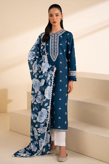 URGE - MOST HIT EMB DHANAK 3PC UNSTITCHED COLLECTION